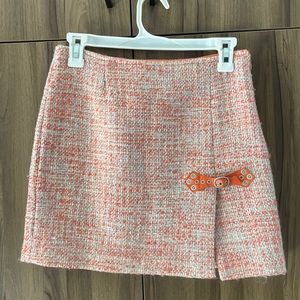 Vintage Tweed Mini Skirt